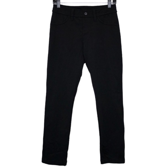 American Giant Womens Cigarette Leg Ponte Pants in Black Size 4 - Picture 6 of 9